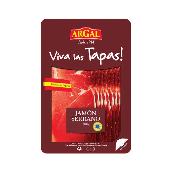 Vytintas kumpis ARGAL, SERRANO, Vivas Las Tapas, 80g