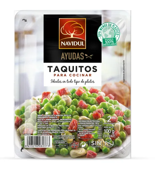 Vytintas kumpis CAMPOFRIO, NAVIDUL, supjaustytas kubeliais, a.r.100 g