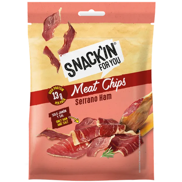 Vytintas Serano kumpis CAMPOFRIO, SNACK'IN, 20 g