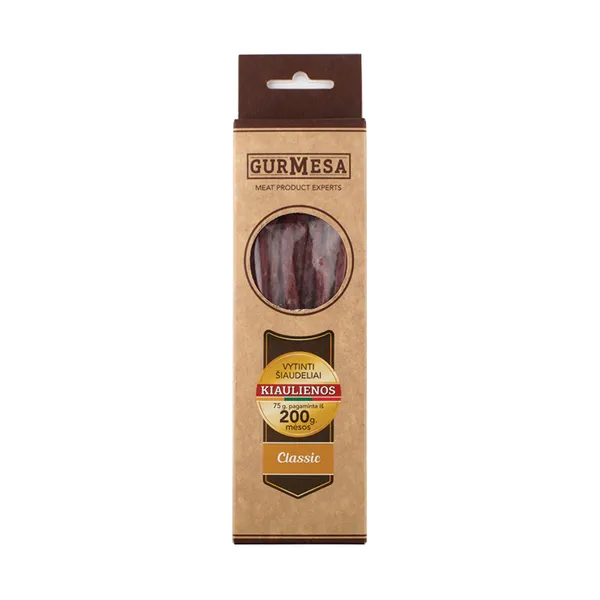Vytinti kiaulienos šiaudeliai CLASSIC, 75 g