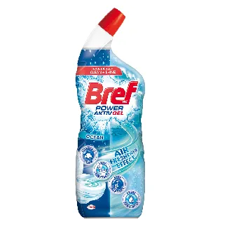 WC valiklis BREF Power Aktiv Gel, Ocean, 700 ml