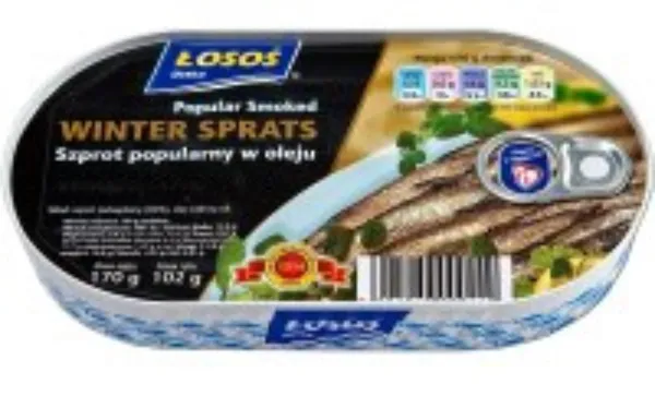 Winter šprotai aliejuje, 170 g