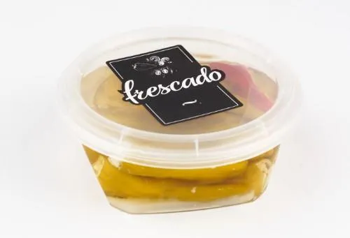 Zaļie pipari FRESCADO, pildīti ar fetas sieru, 250 g