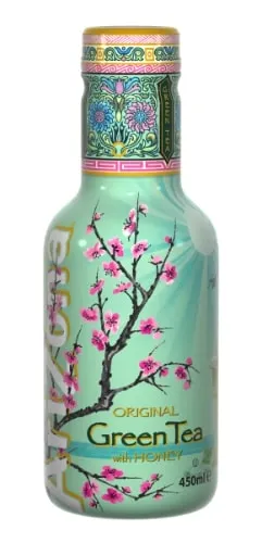 Žaliosios arbatos gėrimas ARIZONA, su medumi, 450ml PET