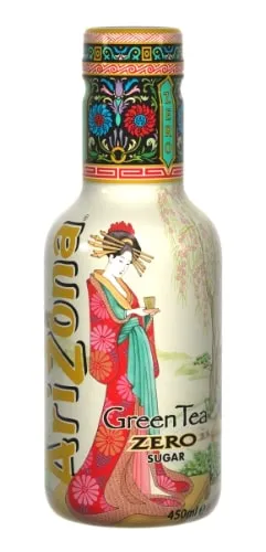 Žaliosios arbatos gėrimas ARIZONA Zero, 450ml PET