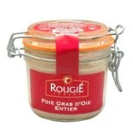 Žąsų kepenėlių paštetas ROUGIE, Whole foie gras, stiklainyje, 180 g