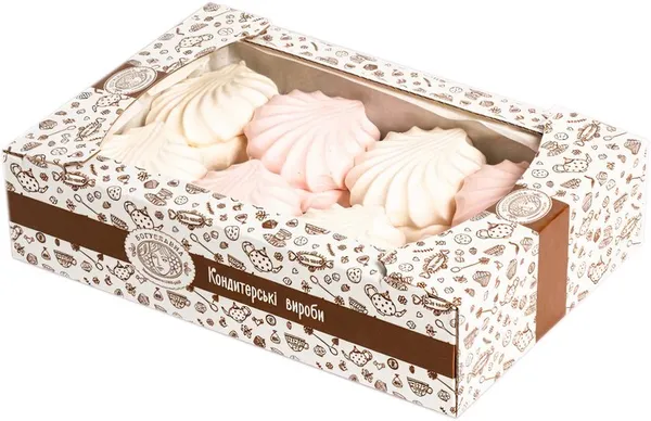 Zefyrai BOGUSLAVNA, balti/rožiniai, 350 g