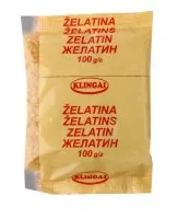 Želatina KLINGAI 100 blumų, 100 g