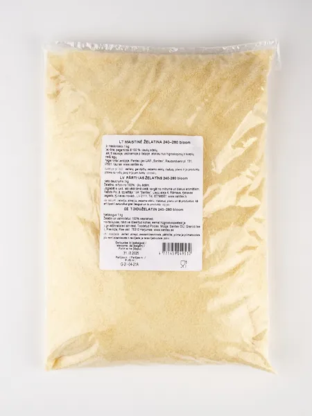 Želatīns, 240-250BL, 1kg