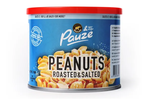 Žemės riešutai PAUZE, skrudinti, sūdyti, 150 g
