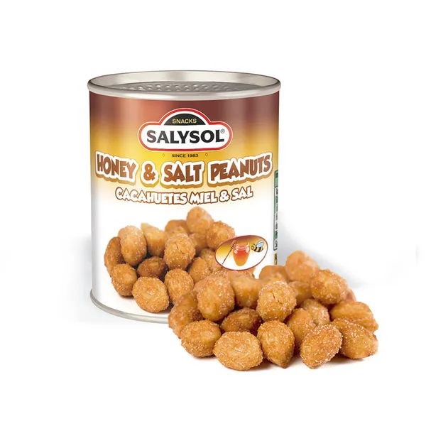 Žemės riešutai su medumi SALYSOL,50g