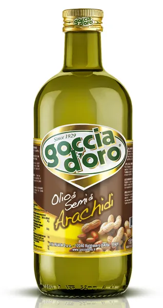 Žemės riešutų aliejus GOCCIA D'ORO 1 l