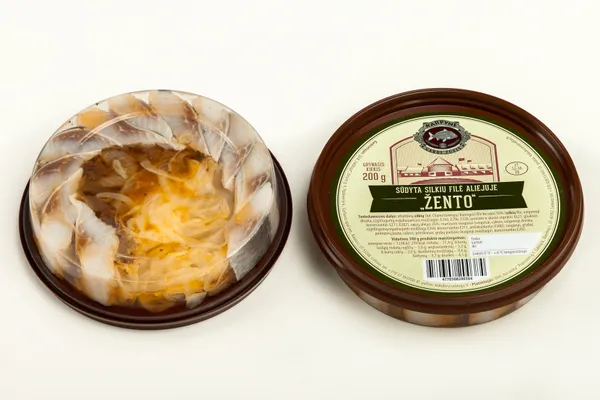 ŽENTO sūdyta silkių filė aliejuje, 200g