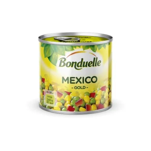Kukurūza ar zirņiem un papriku BONDUELLE 425ml