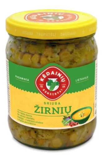 Zirņu zupa KĖDAINIŲ ar kūpinātu speķi, 480g