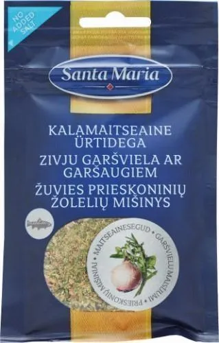 Garšaugu maisījums zivīm SANTA MARIA 15g