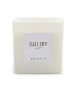 Žvakė Gallery White, kvepianti, 11 x 11 cm, H 11 cm, 460 g, iki 25 h, vnt