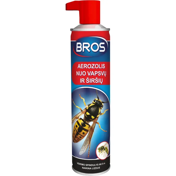 Aerozolis nuo vapsvų ir širšių BROS, 300ml