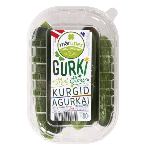Agurkai MINI STARS, 300 g