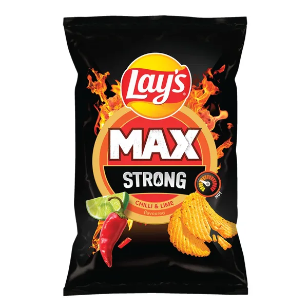 Aitriosios paprikos ir žaliųjų citrinų skonio bulvių traškučiai LAYS, 170 g