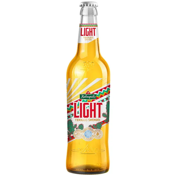 Alaus kokteilis KALNAPILIS LIGHT tekilos skonio, 4 %, 0,5 l