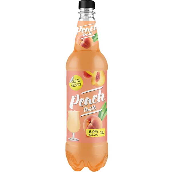 Alaus kokteilis GERAS SKONIS PEACH, 6,0 %, 1 l