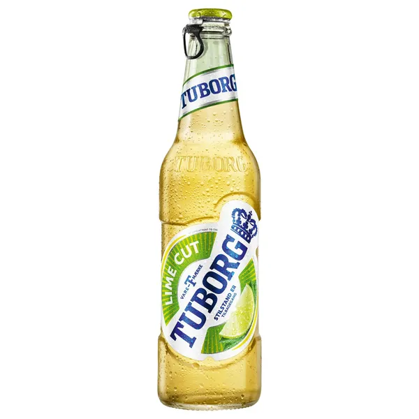 Alaus kokteilis TUBORG LIME CUT, 4,5 %, 0,33 l