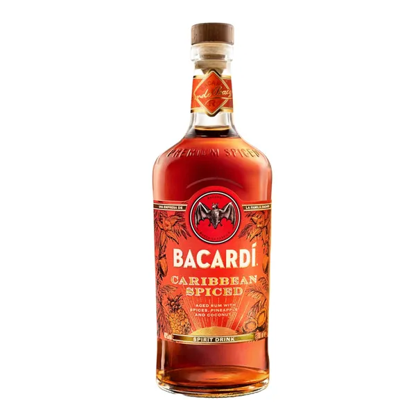Alkoholinis gėrimas BACARDI CARIBBEAN SPICED, 40 %, 0,7 l