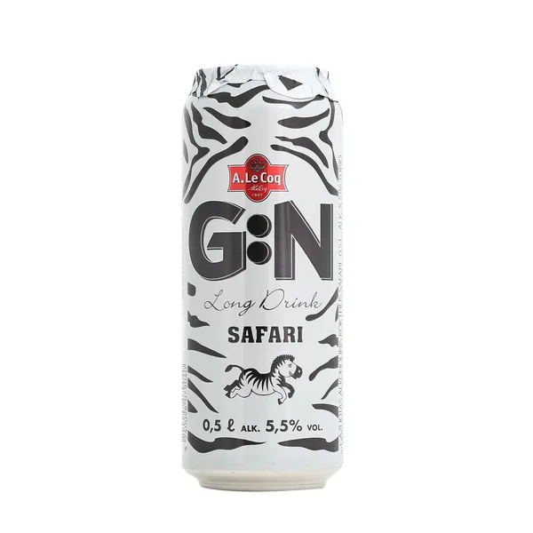 Alkoholinis kokteilis SAFARI GIN 5,5%, 500 ml