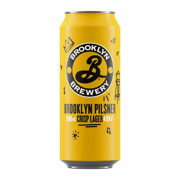 Alus BROOKLYN PILSNER (4,6%), 500 ml
