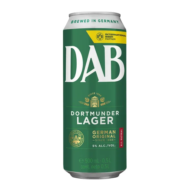 Alus DAB ORIGINAL, 5 %, 0,5 l