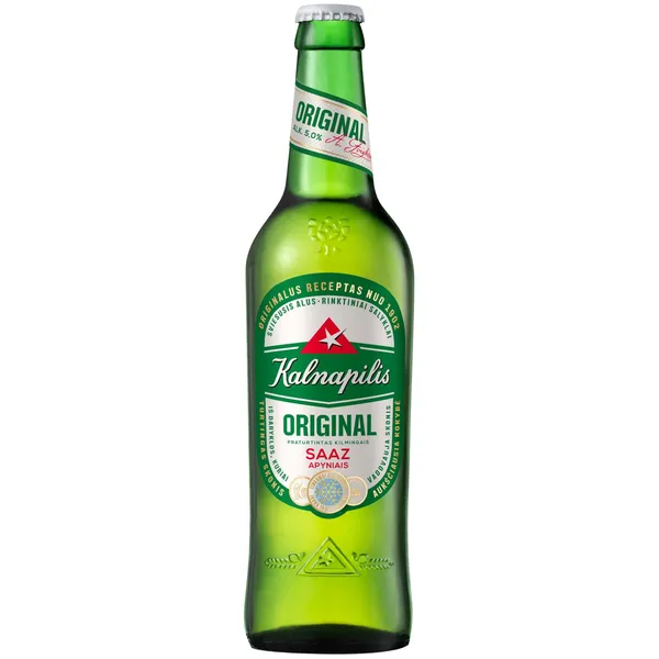 Alus KALNAPILIS Original, 5%, 0,5 l