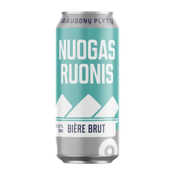 Alus RAUDONŲ PLYTŲ NUOGAS RUONIS, 5,8 %, 0,5 l
