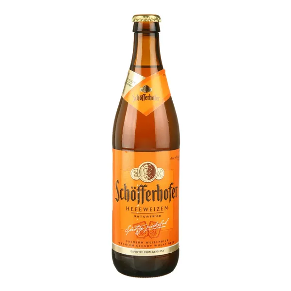Alus SCHÖFFERHOFER HEFE WEIZEN, 5 %, 0,5 l, butelis