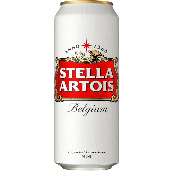 Alus STELLA ARTOIS, 5 %, 0,5 l