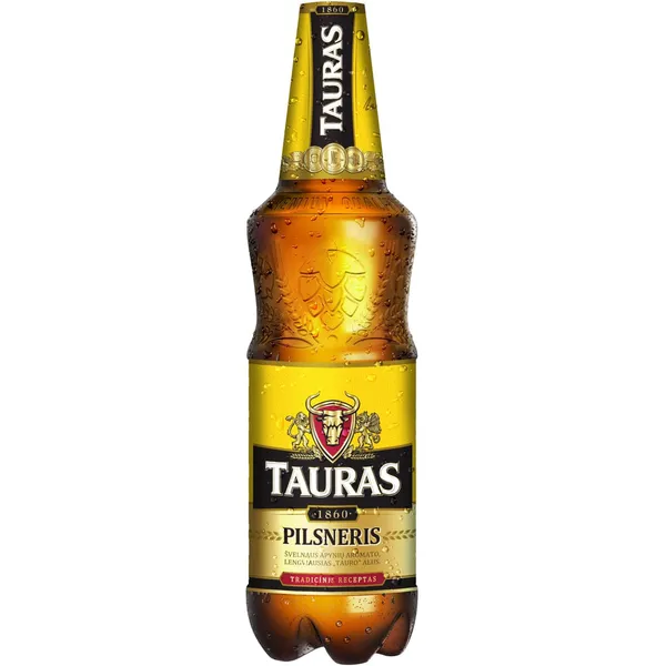 Alus TAURAS Pilsneris, 4,6%, 1 l, PET D