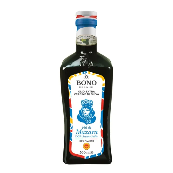 Ypač grynas alyvuogių aliejus BONO VAL DI MAZARA DOP, 500 ml