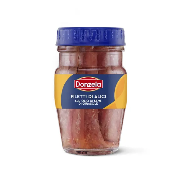 Ančiuviai DONZELA, 80 g