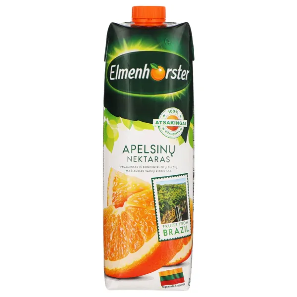 Apelsinų nektaras ELMENHORSTER (50%), 1 l
