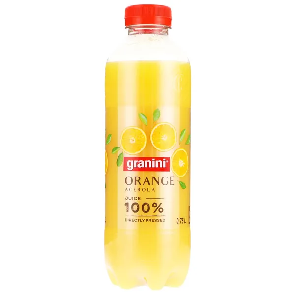 Tiesioginio spaudimo apelsinų sultys GRANINI, 100%, 0,75 l