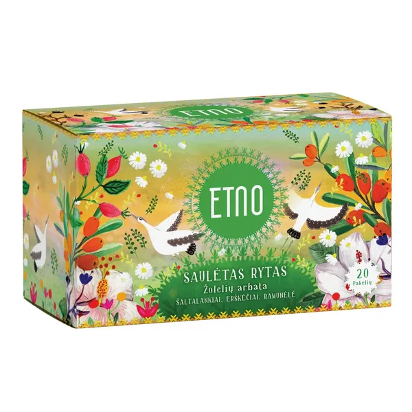 Arbata su šaltalankiais ETNO SAULĖTAS RYTAS, 40 g
