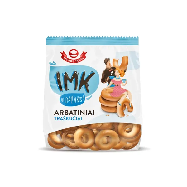 Arbatiniai traškučiai VILNIAUS DUONA, 250 g
