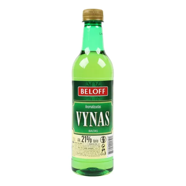 Aromatizuotas vynas BELOFF baltasis 21%, 0,5 l