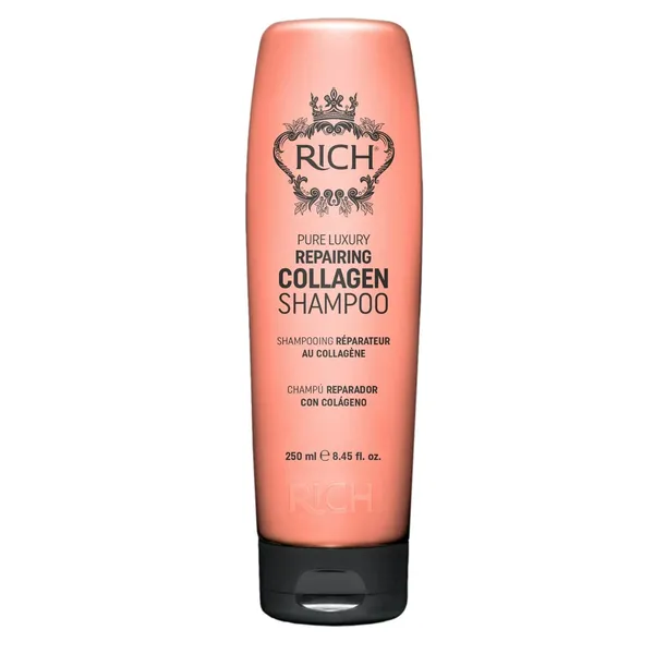 Atkuriamasis šampūnas plaukams su kolagenu RICH, 250 ml