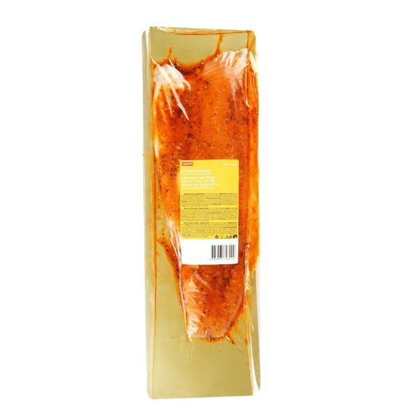 Atlantinė lašišos filė medaus ir kanapių marinate RIMI, 1 kg