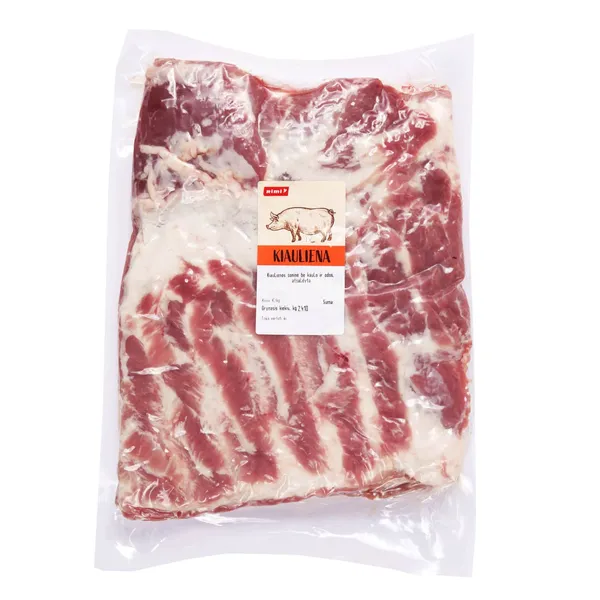 Atšaldyta kiaulienos šoninė be kaulo ir odos RIMI, 1 kg