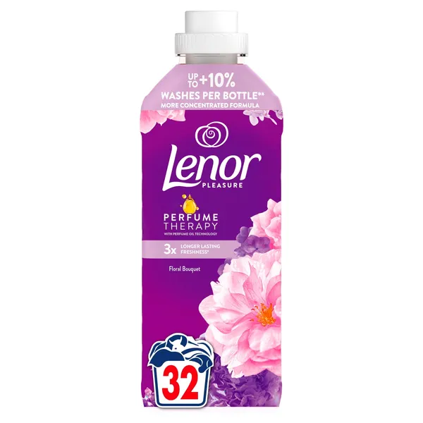 Audinių minkštiklis LENOR FLORAL BOUQUET, 32 sk., 675 ml