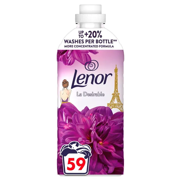 Audinių minkštiklis LENOR LA DESIRABLE, 59 sk., 1239 ml