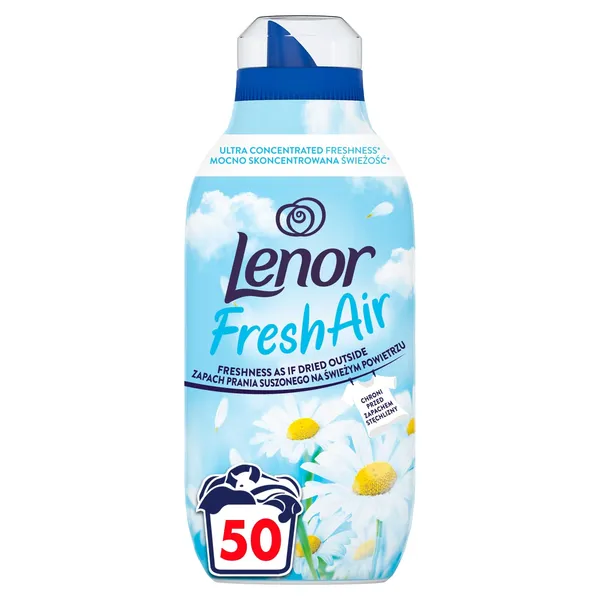 Audinių minkštiklis LENOR SENSITIVE, 50 sk., 700 ml