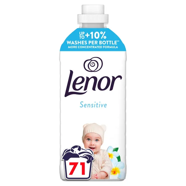 Audinių minkštiklis LENOR SENSITIVE, 71 sk., 1491 ml